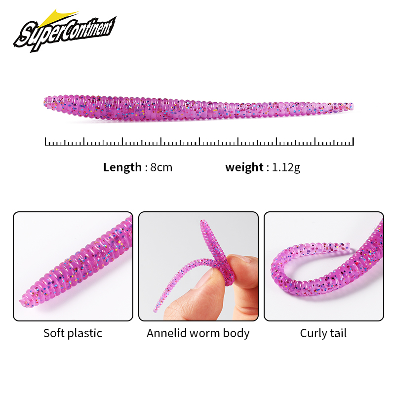 Supercontinent Slow SinkingTro - Fishing Lure Soft Plastic ulasan dan harga