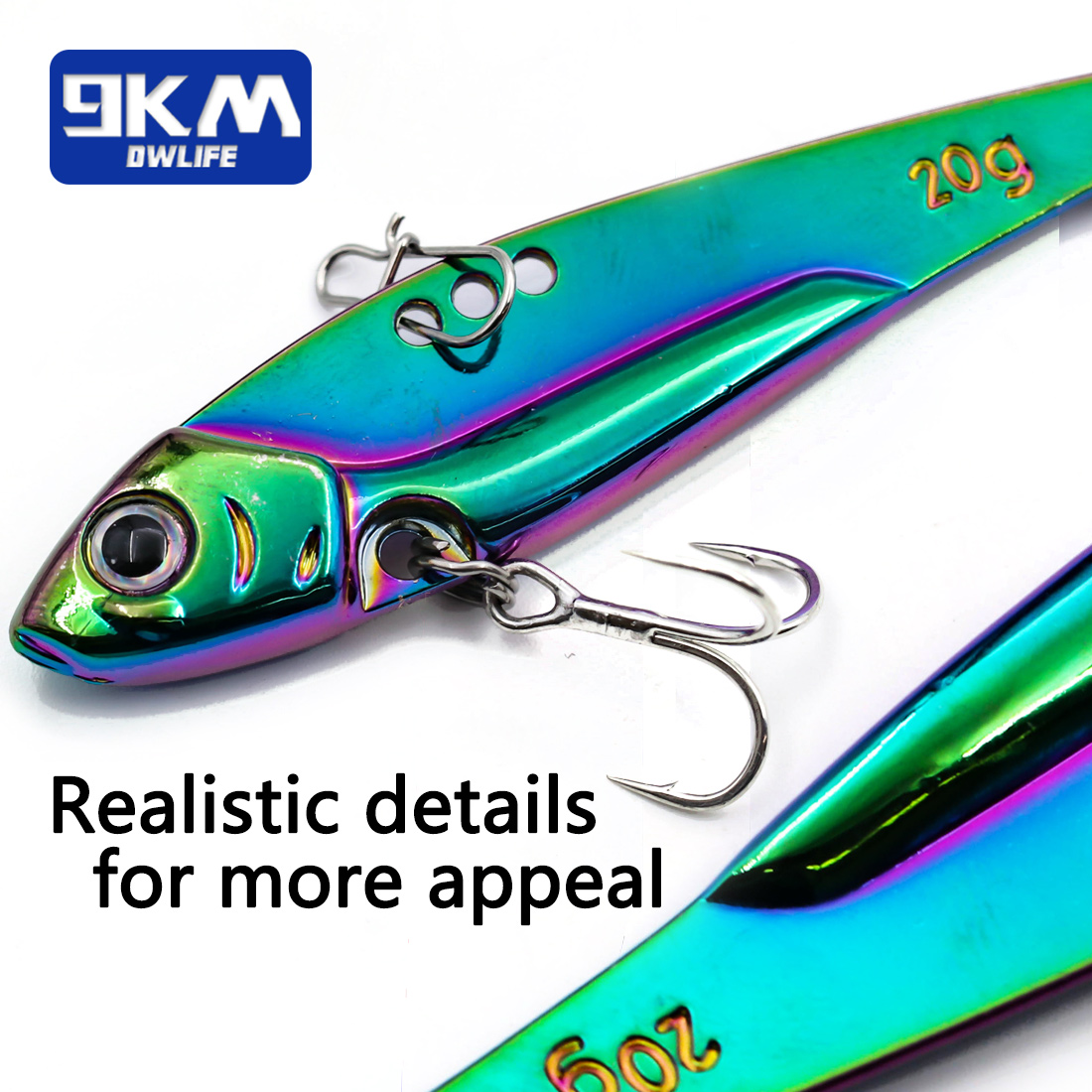 9KM 1PCS Metal Blade Fishing L - Fishing Lure Blade Bait ulasan dan harga