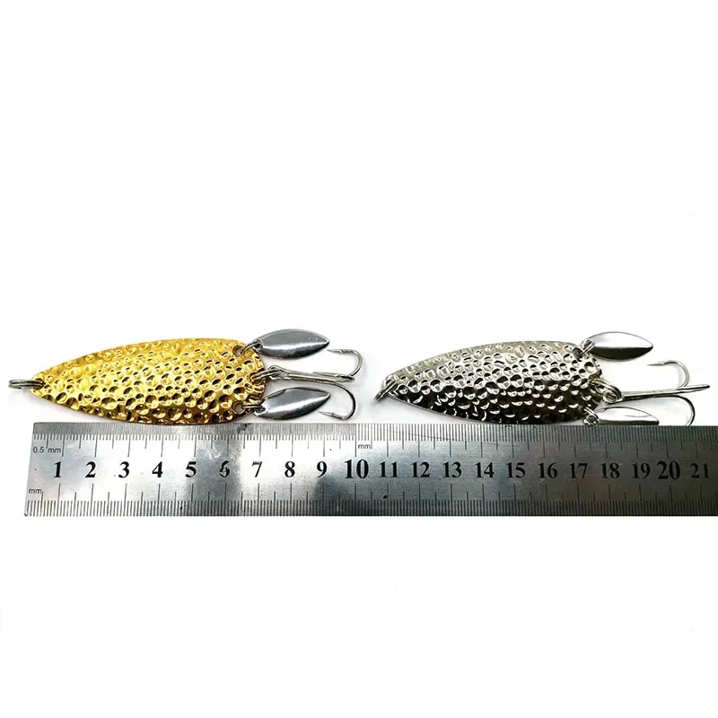 1Pcs Metal Spoon Spinnerbait D - Fishing Lure Spinner ulasan dan harga