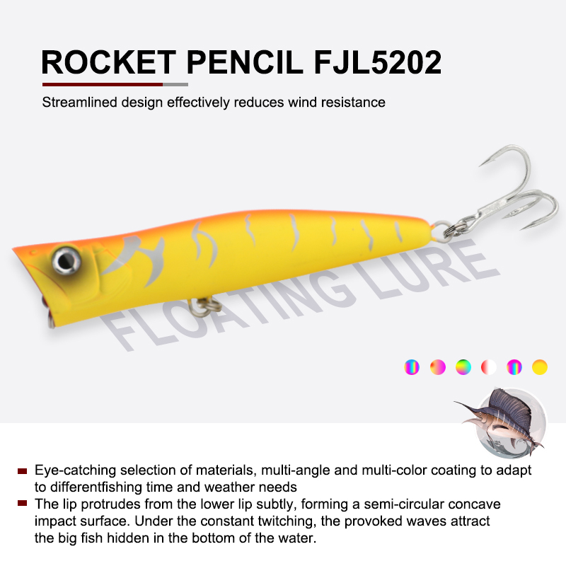 FJORD 140mm 51g Popper Fishing - Fishing Lure Buzzbait ulasan dan harga