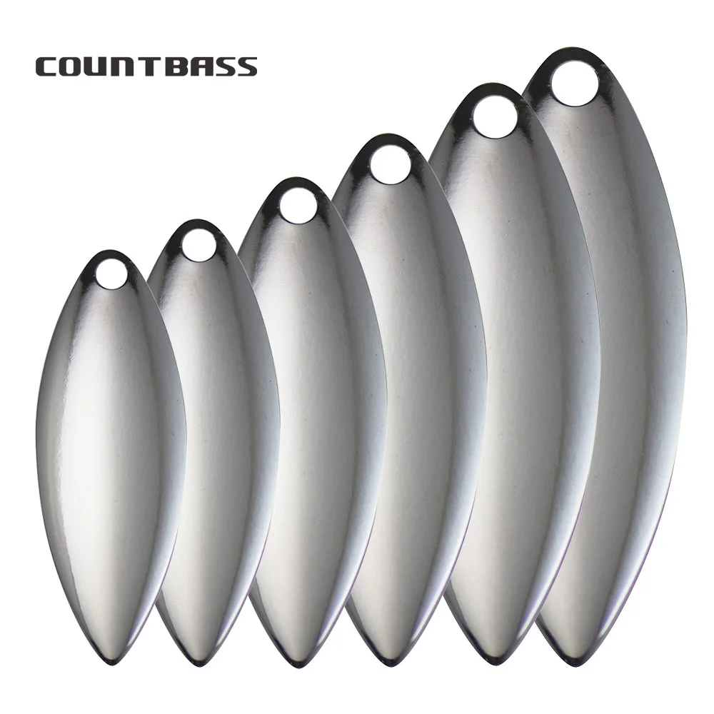 Countbass 50pcs Size 1-6 Nicke - Fishing Lure Spinner ulasan dan harga